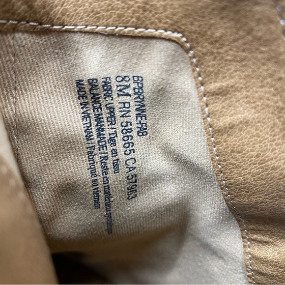 BP Brynne Tan Brown Faux Suede Bootie 8M - Picture 11 of 14